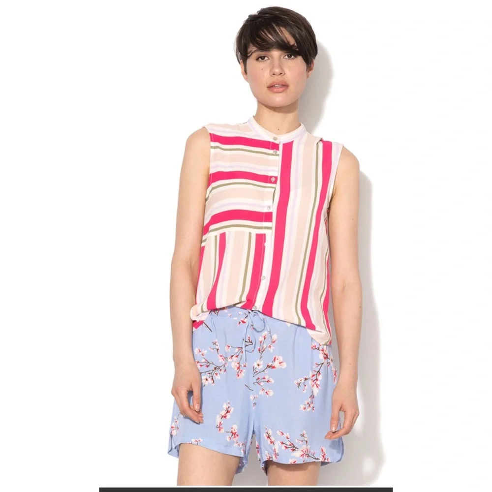 👯♀️Host Pick⚡️ B. Young Gabriele Striped Shirt - Picture 1 of 7